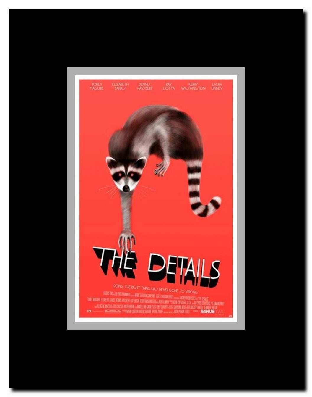 The Details Framed Movie Poster