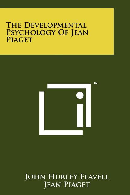 Jean piaget developmental psychology sale