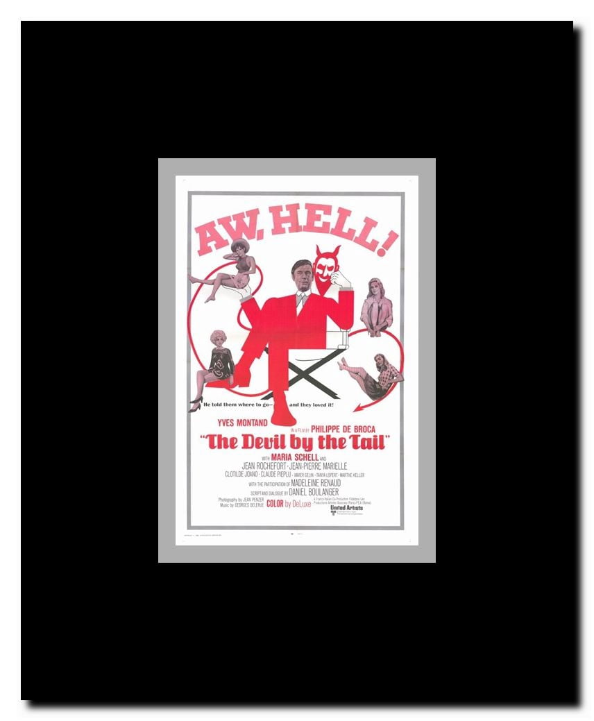 The Devil By the Tail Framed Movie Poster