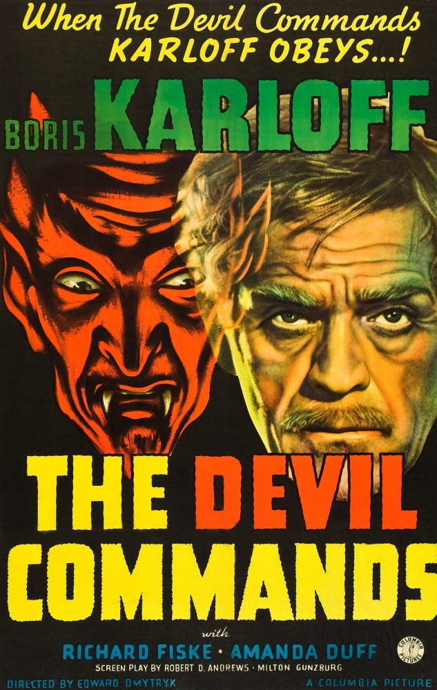 The Devil Commands Canvas Art - (24 x 36)