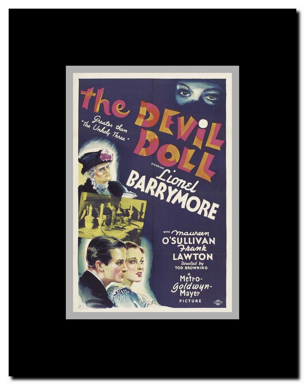 The Devil-Doll Framed Movie Poster