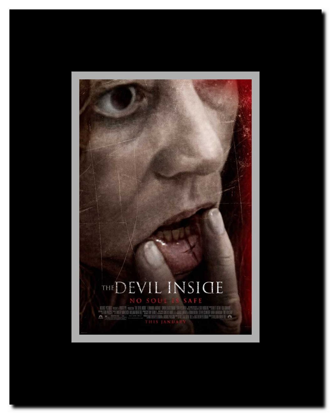The Devil Inside Framed Movie Poster