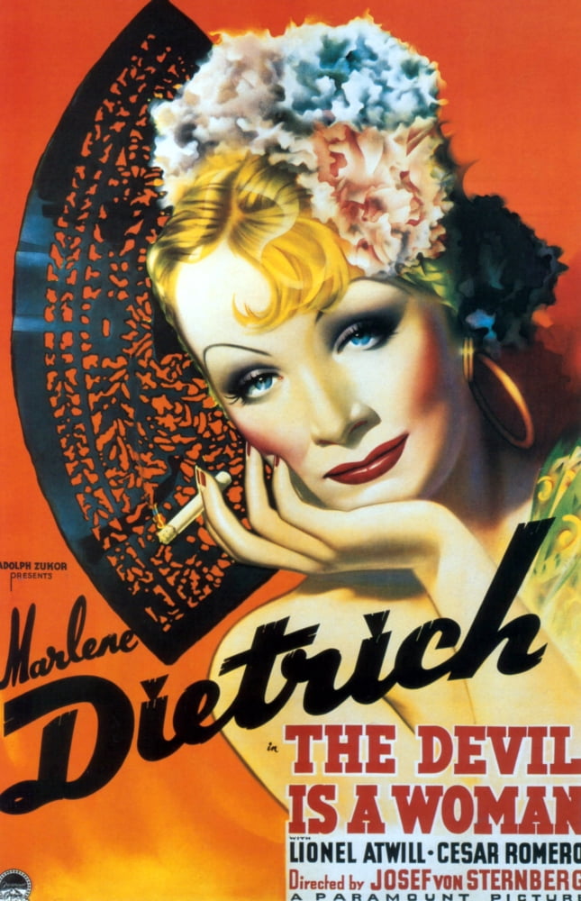 The Devil Is A Woman Canvas Art -  (11 x 17)