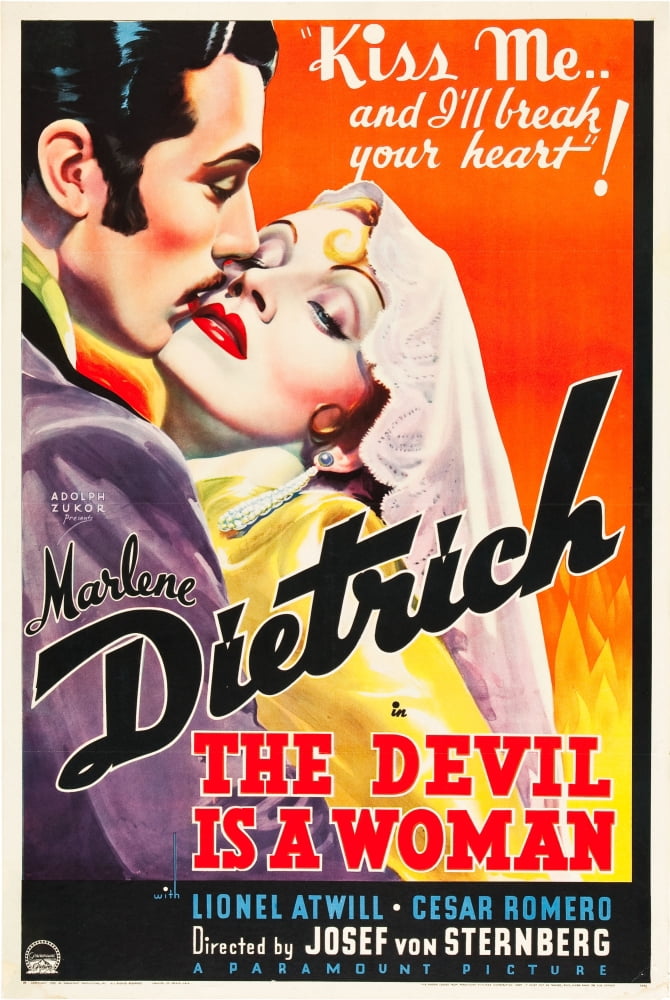 The Devil Is A Woman Canvas Art - (24 x 36)
