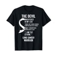 thumbnail image 1 of The Devil- Lung Cancer Awareness Supporter Ribbon T-Shirt, 1 of 5