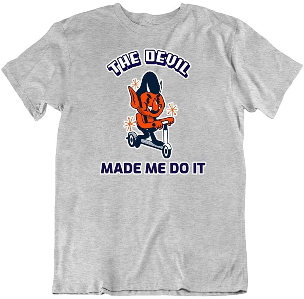 Satan made me do it shirt hotsell