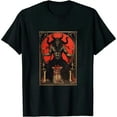 thumbnail image 1 of The Devil Tarot Card Shirt Vintage Design T-Shirt, 1 of 5