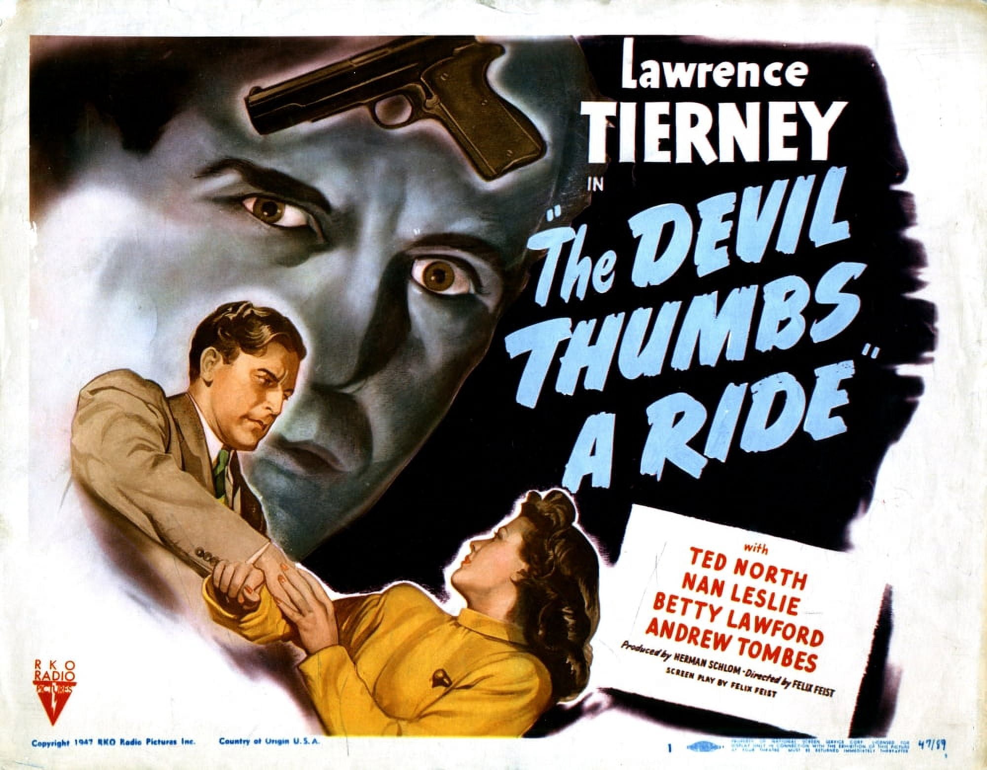 The Devil Thumbs A Ride Canvas Art - (20 x 16)