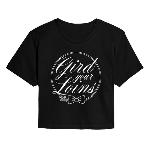 The Devil Wears Prada 2 - Gird Your Loins - Juniors Cropped Graphic T-Shirt