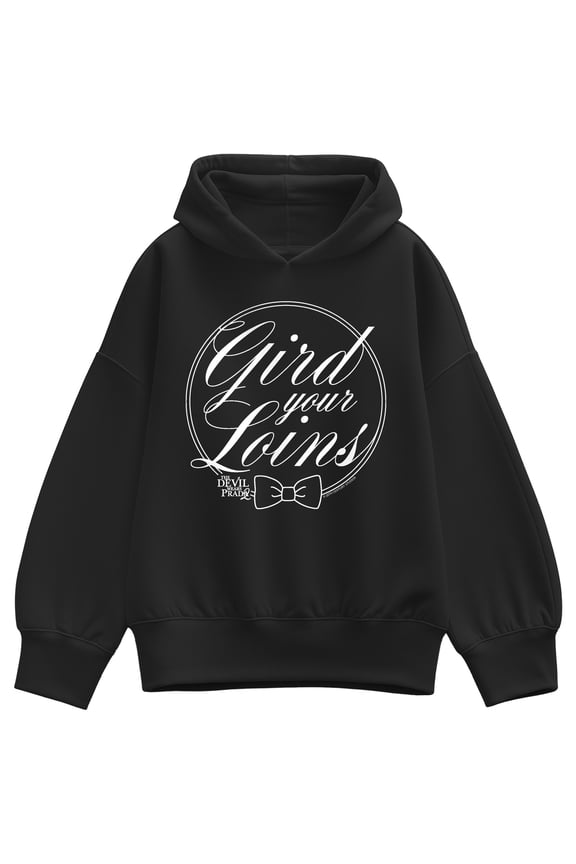 2 - Gird Your Loins - Women's Oversized Fleece Hoodie Sweatshirt