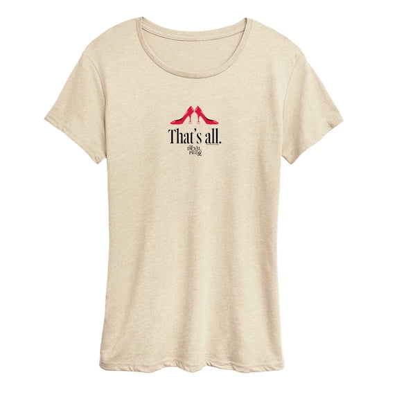 The Devil Wears Prada - Red Shoes That's All Women's Short Sleeve Graphic T-Shirt
