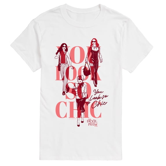 The Devil Wears Prada - You Look So Chic Men's Short Sleeve Graphic T-Shirt