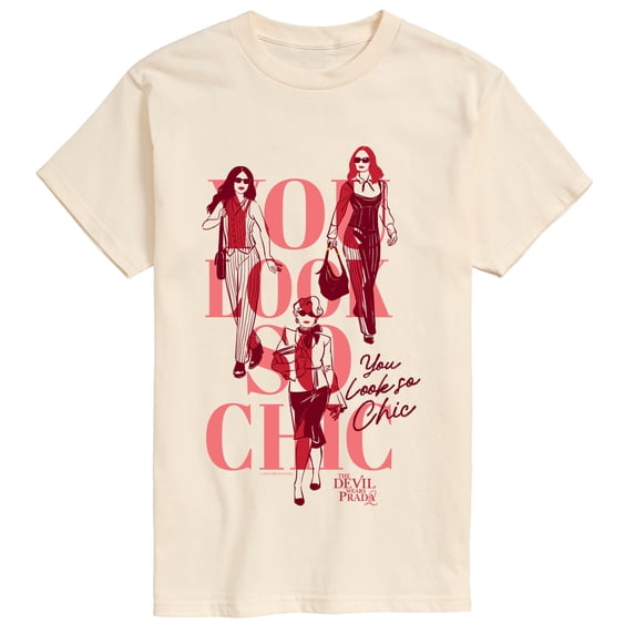 The Devil Wears Prada - You Look So Chic Men's Short Sleeve Graphic T-Shirt