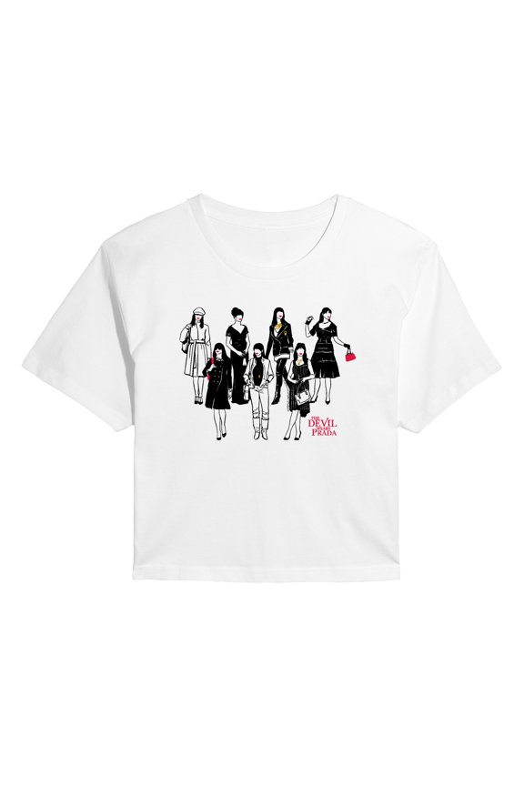 - Andy Fashion - Juniors Cropped Graphic T-shirt