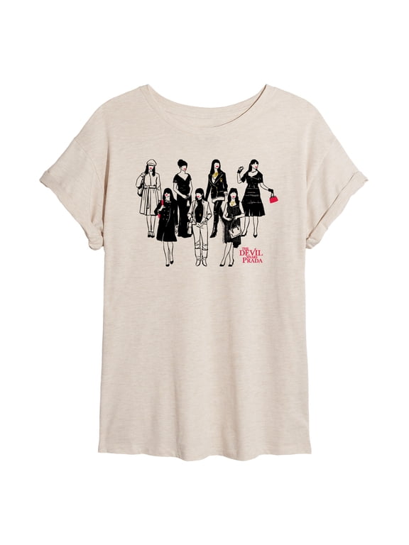 - Andy Fashion - Women's Oversized Graphic T-shirt