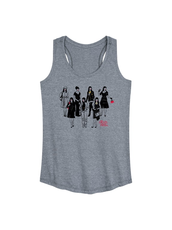 - Andy Fashion Women's Graphic Racerback Tank