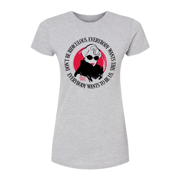 The Devil Wears Prada - Everybody Wants To Be Us - Juniors Fitted Graphic T-shirt