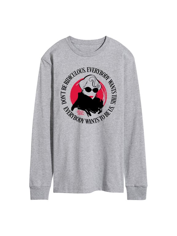 - Everybody Wants To Be Us - Men's Long Sleeve Graphic T-shirt