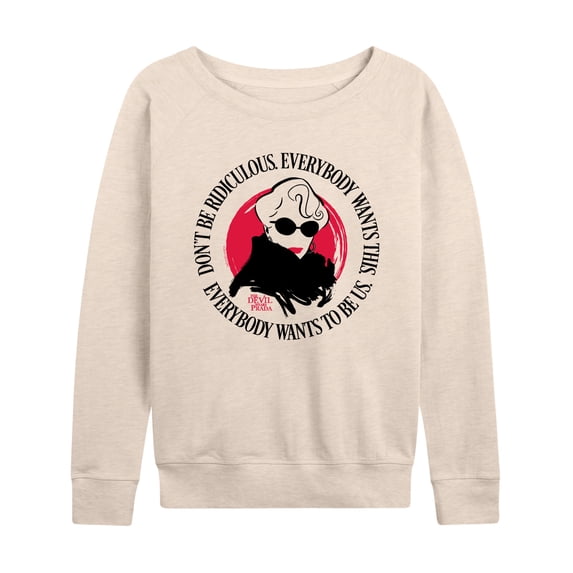 The Devil Wears Prada - Everybody Wants To Be Us - Women's French Terry Long Sleeve Shirt
