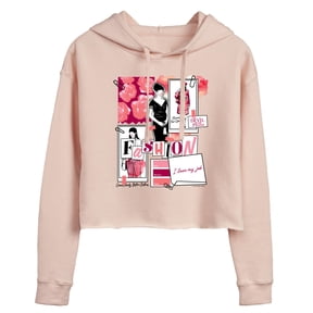 The Devil Wears Prada - Fashion Sketchbook Cropped Graphic Hoodie
