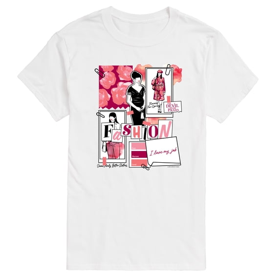 The Devil Wears Prada - Fashion Sketchbook - Men's Short Sleeve Graphic T-Shirt