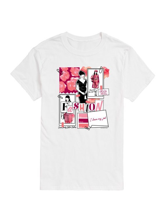 - Fashion Sketchbook - Men's Short Sleeve Graphic T-Shirt