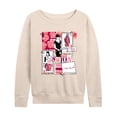 thumbnail image 1 of The Devil Wears Prada - Fashion Sketchbook - Women's French Terry Long Sleeve Pullover, 1 of 4