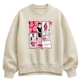 thumbnail image 1 of The Devil Wears Prada - Fashion Sketchbook - Women's Oversized Fleece Crew Sweatshirt, 1 of 3