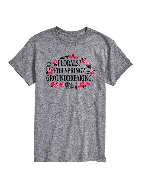 - Florals For Spring - Men's Short Sleeve Graphic T-shirt