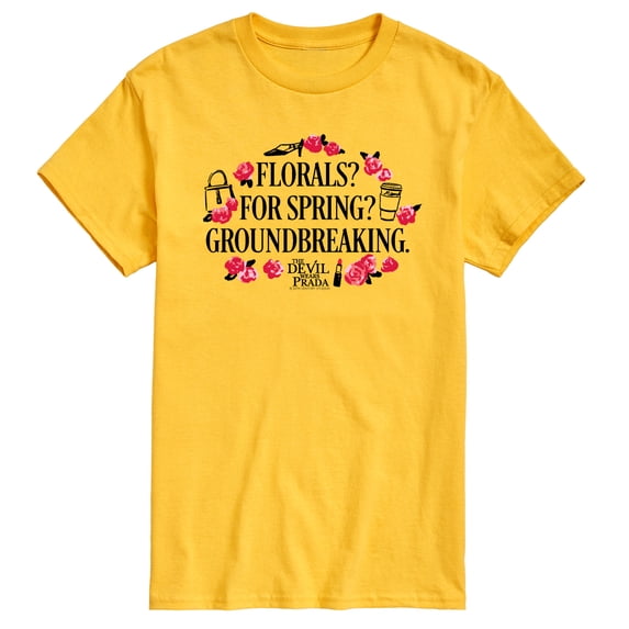 The Devil Wears Prada - Florals For Spring - Men's Short Sleeve Graphic T-shirt