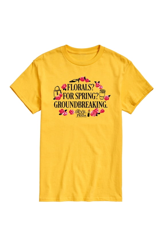 - Florals For Spring - Men's Short Sleeve Graphic T-shirt