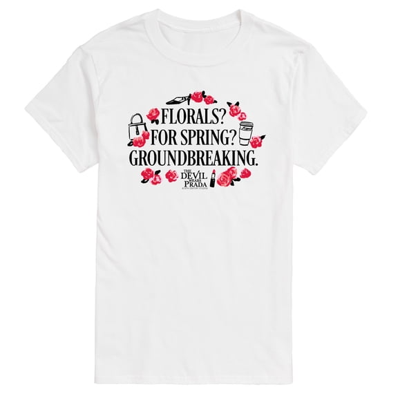 The Devil Wears Prada - Florals For Spring - Men's Short Sleeve Graphic T-shirt