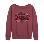 The Devil Wears Prada - Florals For Spring - Women's French Terry Long Sleeve Shirt