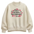 thumbnail image 1 of The Devil Wears Prada - Florals For Spring - Women's Oversized Fleece Crew Sweatshirt, 1 of 3