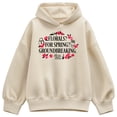 thumbnail image 1 of The Devil Wears Prada - Florals For Spring - Women's Oversized Fleece Hoodie Sweatshirt, 1 of 3