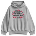 thumbnail image 1 of The Devil Wears Prada - Florals For Spring - Women's Oversized Fleece Hoodie Sweatshirt, 1 of 3