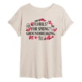 thumbnail image 1 of The Devil Wears Prada - Florals For Spring - Women's Oversized Graphic T-shirt, 1 of 4