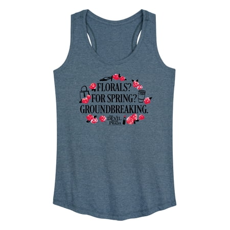 The Devil Wears Prada - Florals For Spring - Women's Racerback Tank