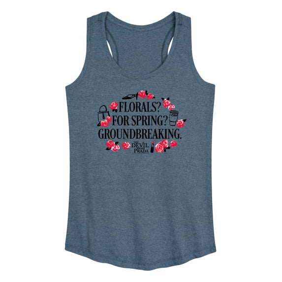 The Devil Wears Prada - Florals For Spring - Women's Racerback Tank