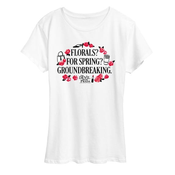 The Devil Wears Prada - Florals For Spring - Women's Short Sleeve Graphic T-shirt