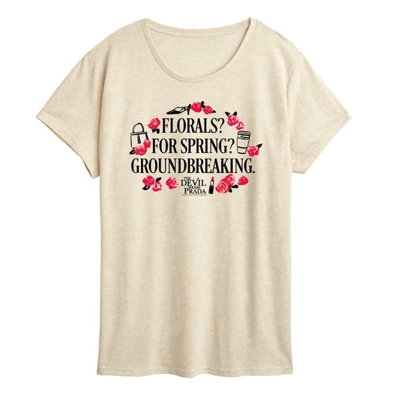 The Devil Wears Prada - Florals For Spring - Women's Short Sleeve Graphic T-shirt