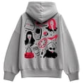 thumbnail image 1 of The Devil Wears Prada - Icon Grid - Women's Oversized Fleece Hoodie Sweatshirt, 1 of 4