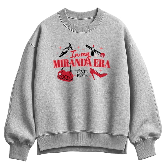 The Devil Wears Prada - In My Miranda Era - Women's Oversized Fleece Crew Sweatshirt