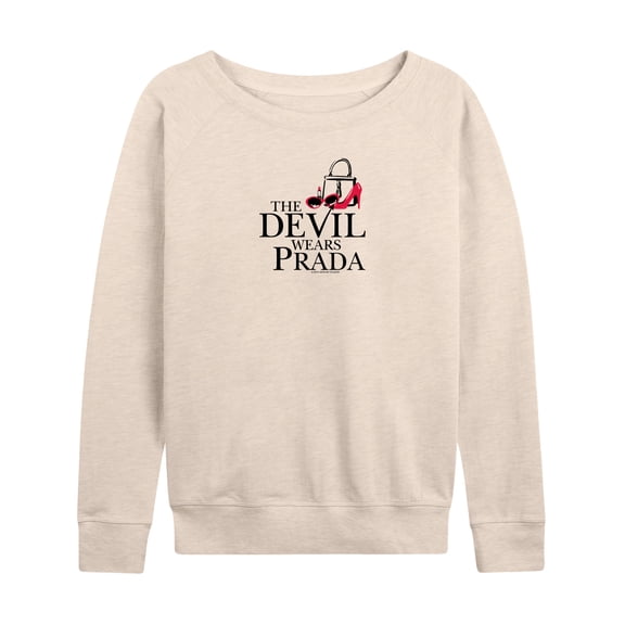The Devil Wears Prada - Logo Icons - Women's French Terry Long Sleeve Pullover
