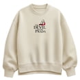 thumbnail image 1 of The Devil Wears Prada - Logo Icons - Women's Oversized Fleece Crew Sweatshirt, 1 of 3
