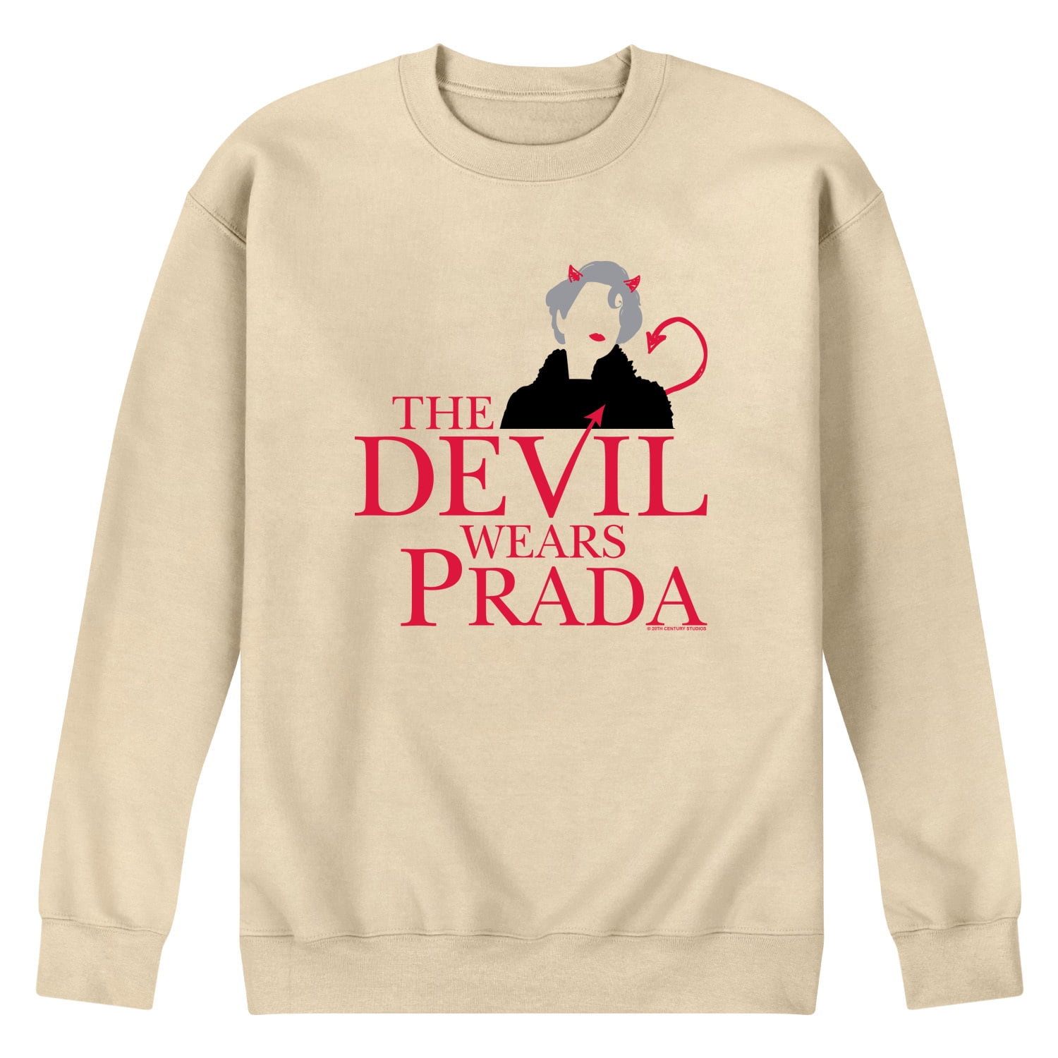The Devil Wears Prada スウェット The Devil Wears Prada - Logo - Men's Crew Fleece Sweatshirt