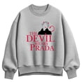 thumbnail image 1 of The Devil Wears Prada - Logo - Women's Oversized Fleece Crew Sweatshirt, 1 of 2