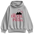 thumbnail image 1 of The Devil Wears Prada - Logo - Women's Oversized Fleece Hoodie Sweatshirt, 1 of 3