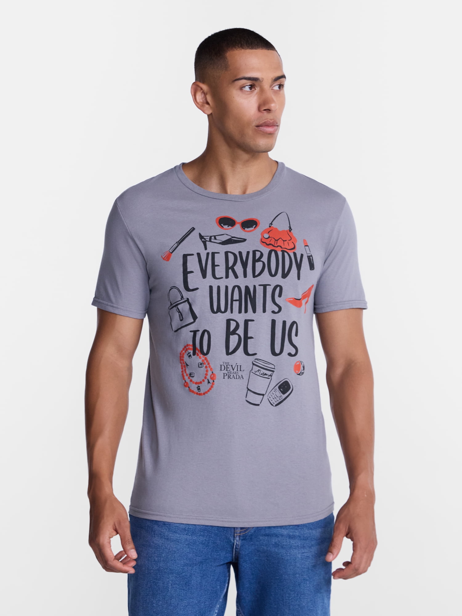 The Devil Wears Prada Men's Everybody Wants to Be Us Graphic Tee, Sizes S-3XL