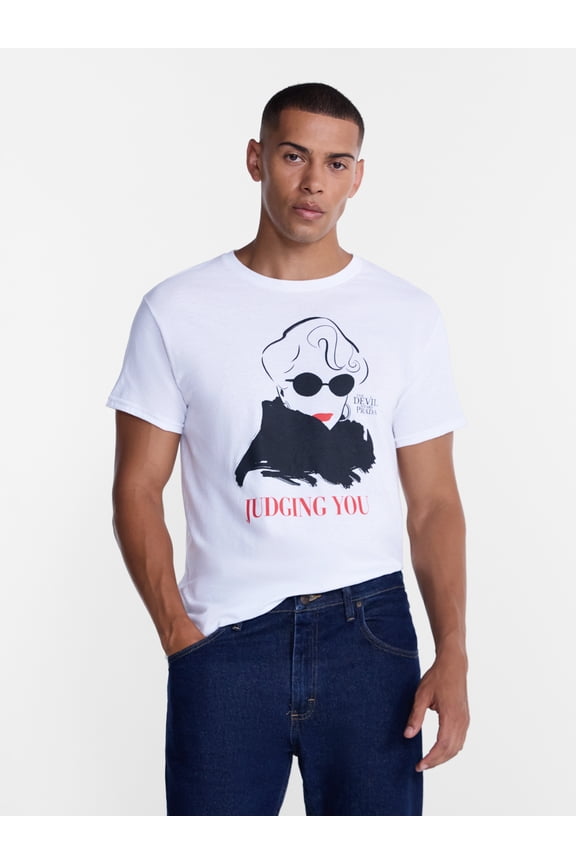 Men's Judging You Graphic Tee, Sizes S-3XL